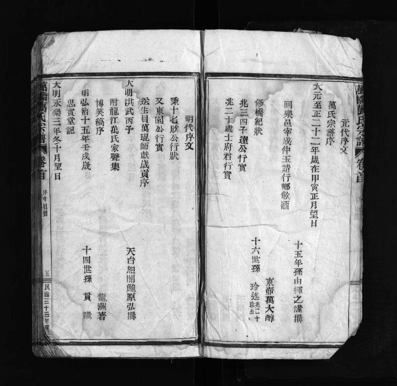 族谱预览