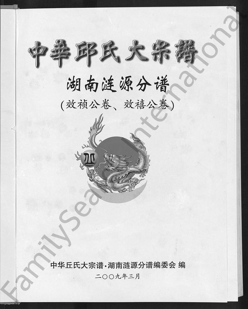 族谱预览