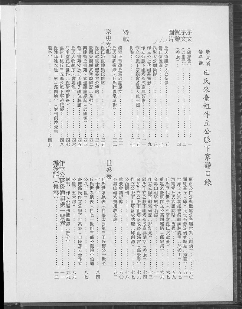 族谱预览