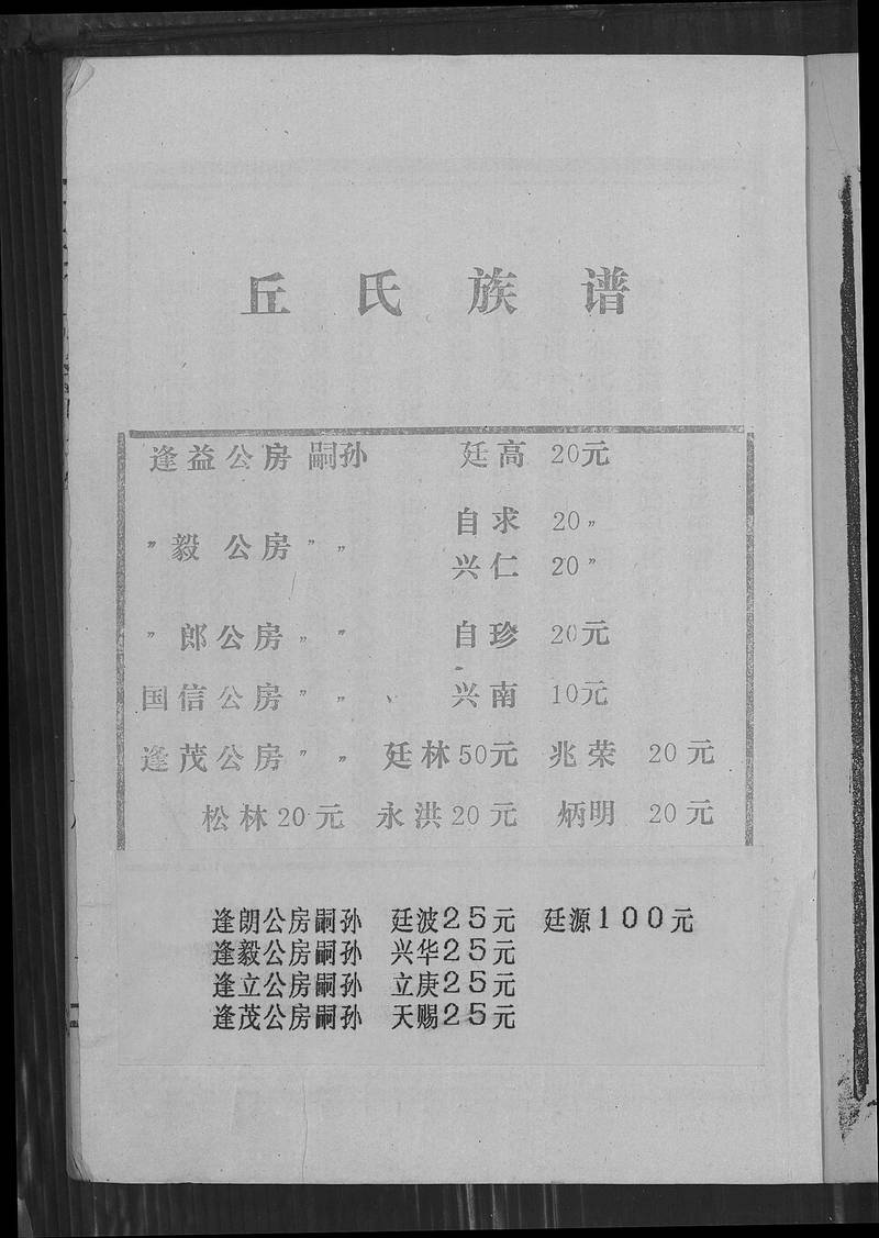 族谱预览