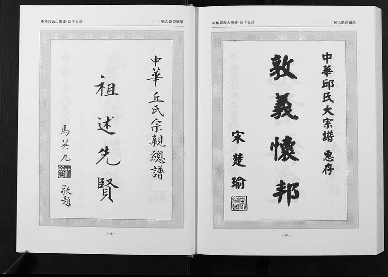 族谱预览