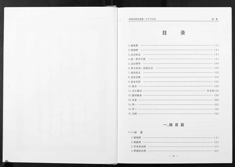 族谱预览