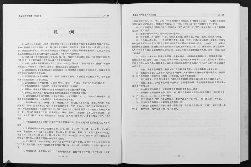 族谱预览