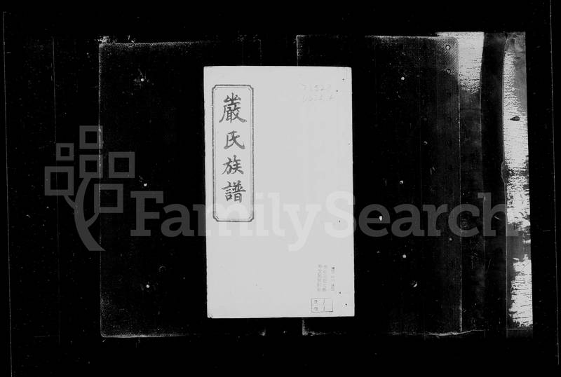 族谱预览
