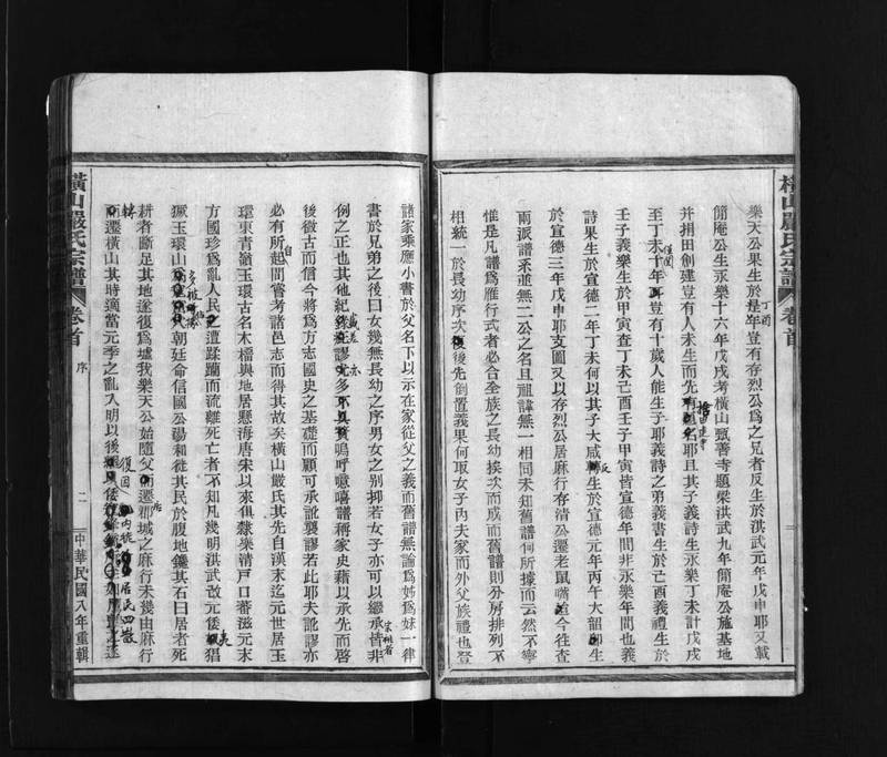族谱预览