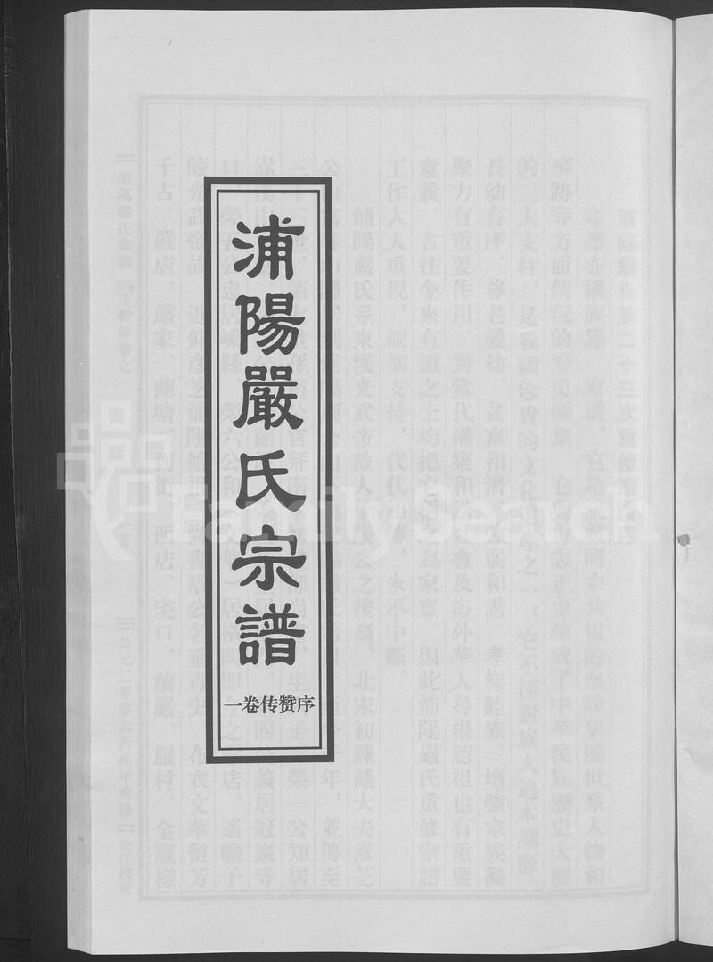 族谱预览