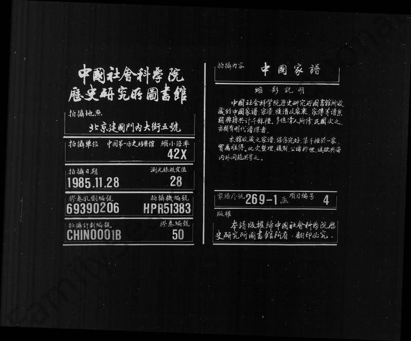 族谱预览