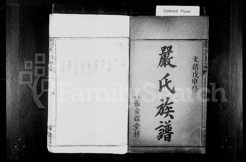 族谱预览