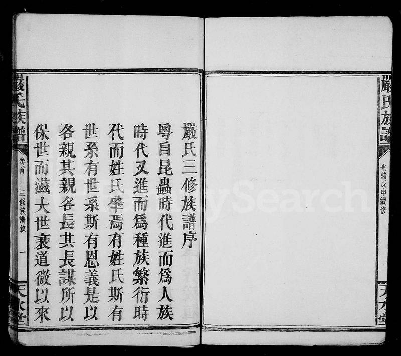族谱预览