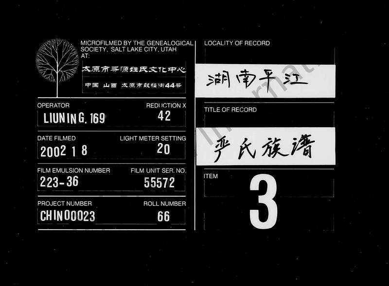 族谱预览