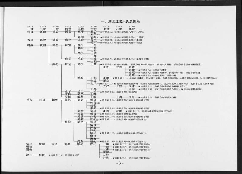 族谱预览