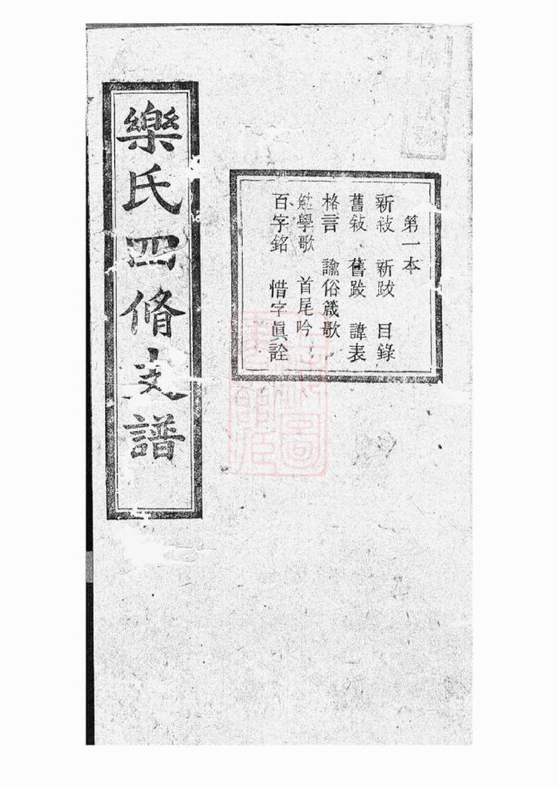 族谱预览