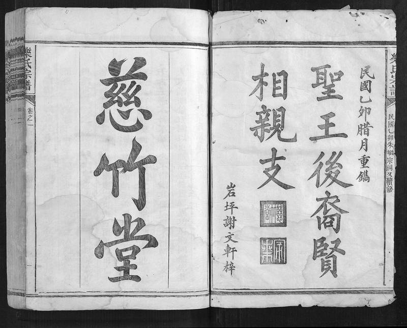 族谱预览