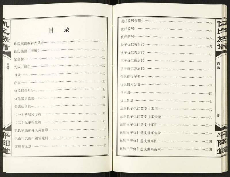 族谱预览