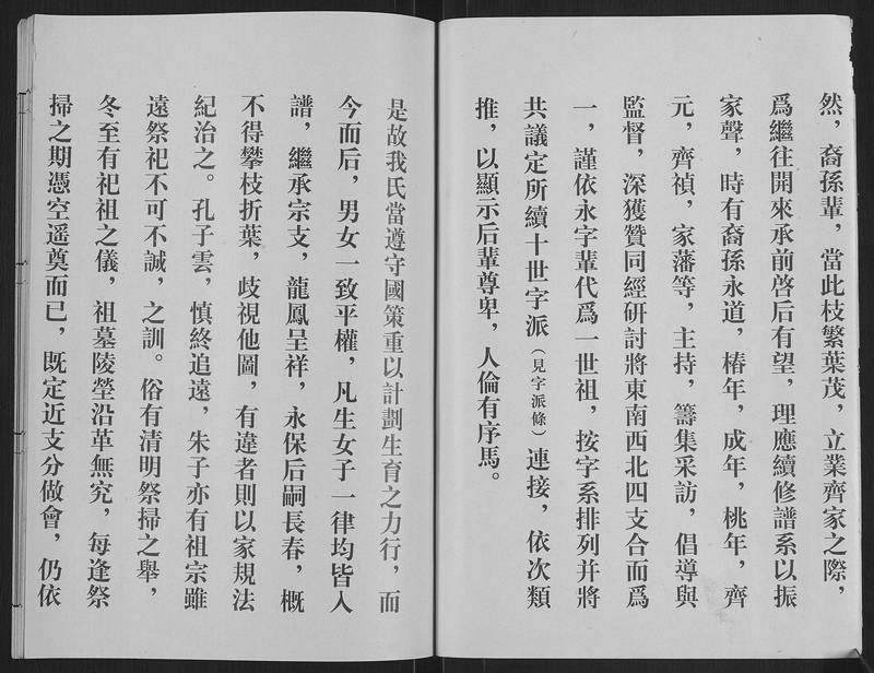 族谱预览
