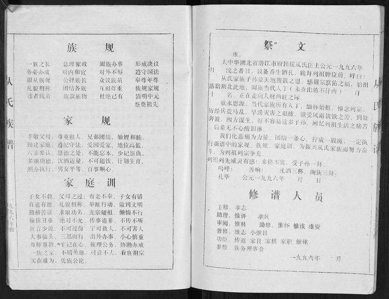 族谱预览