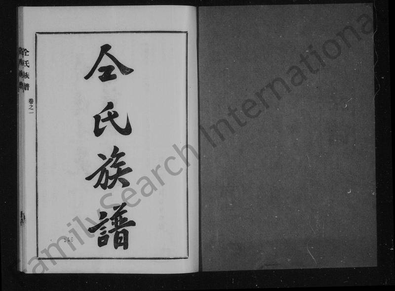 族谱预览
