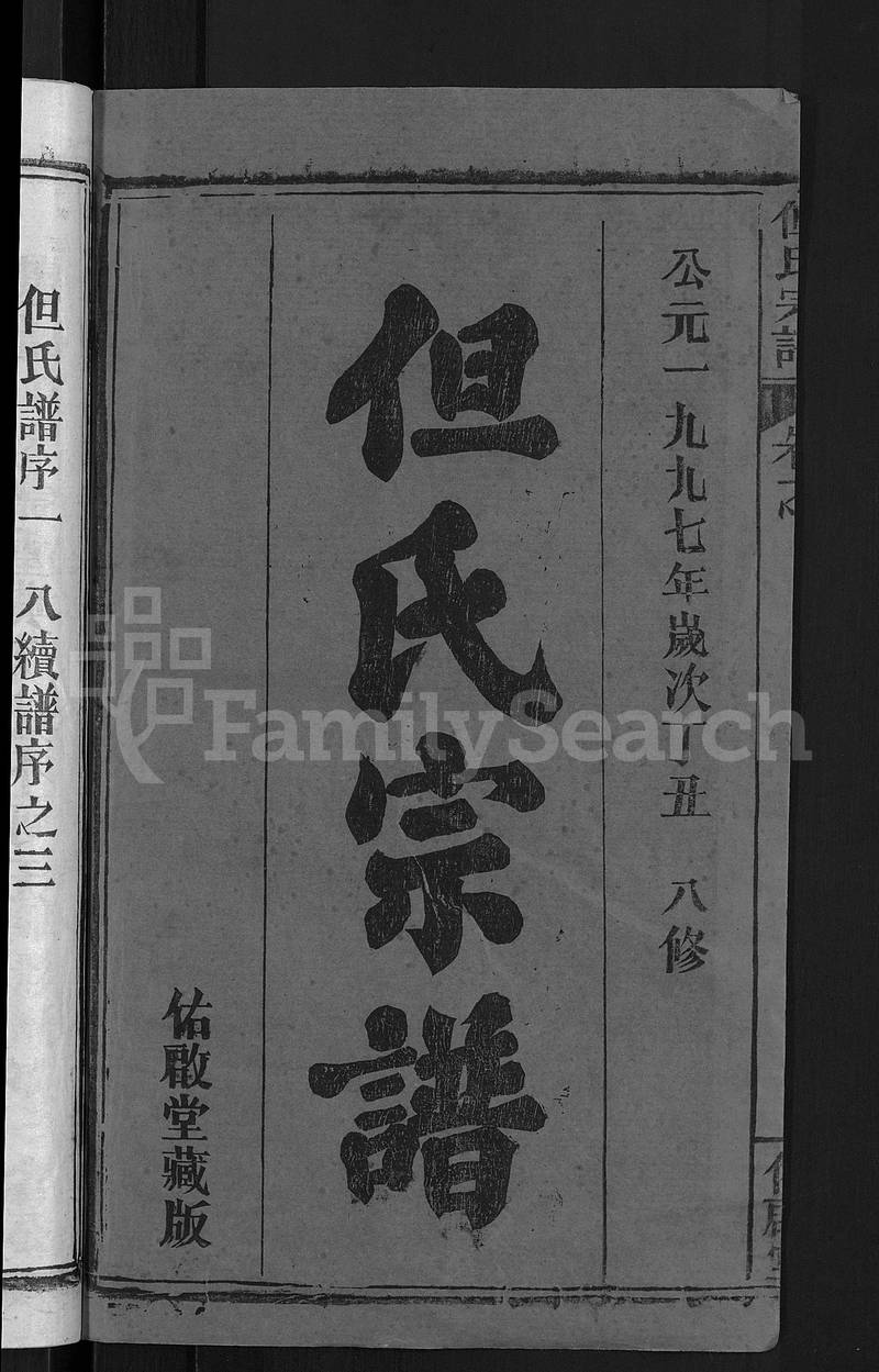 族谱预览