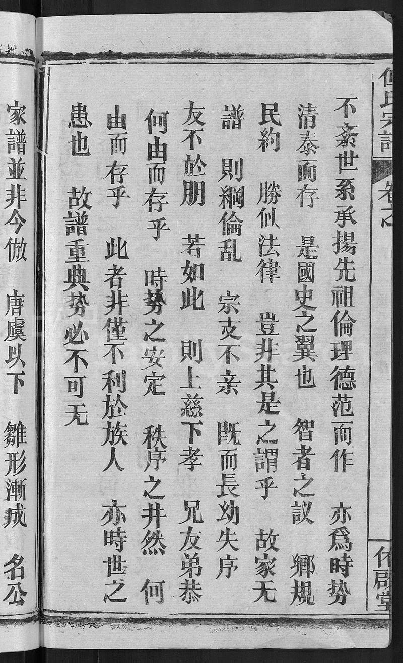 族谱预览
