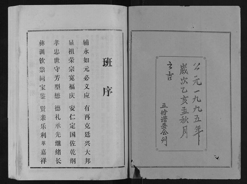 族谱预览