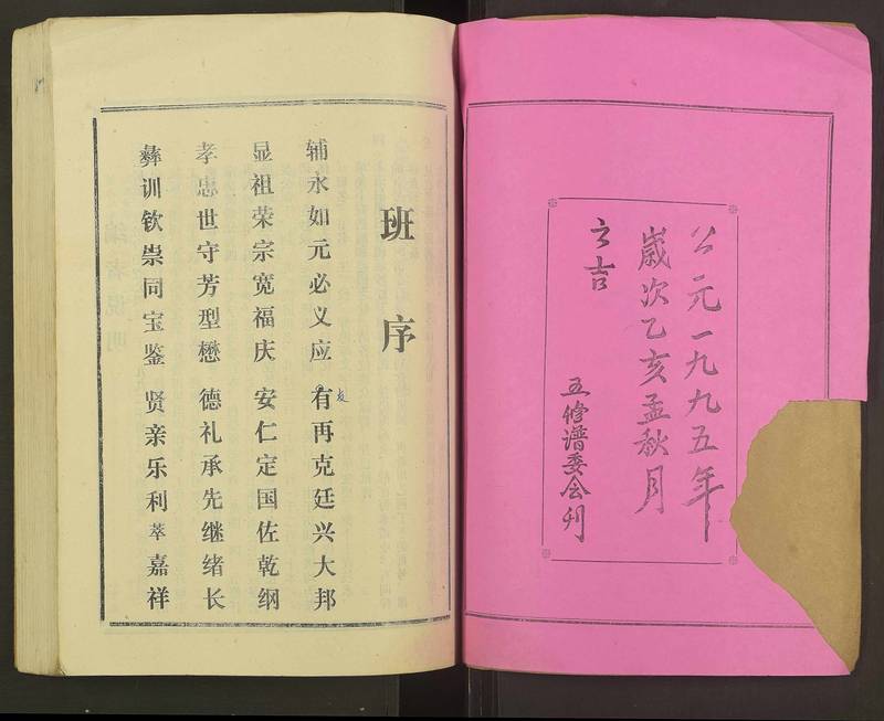 族谱预览