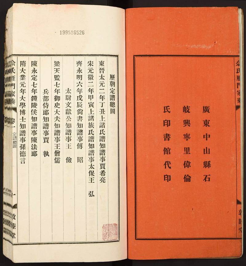 族谱预览
