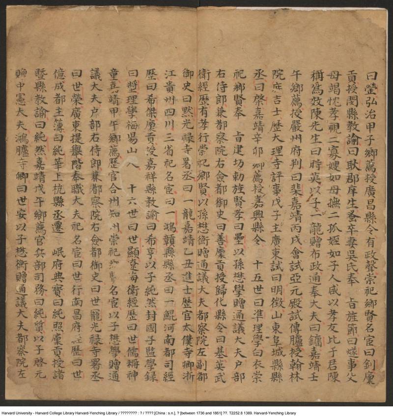 族谱预览