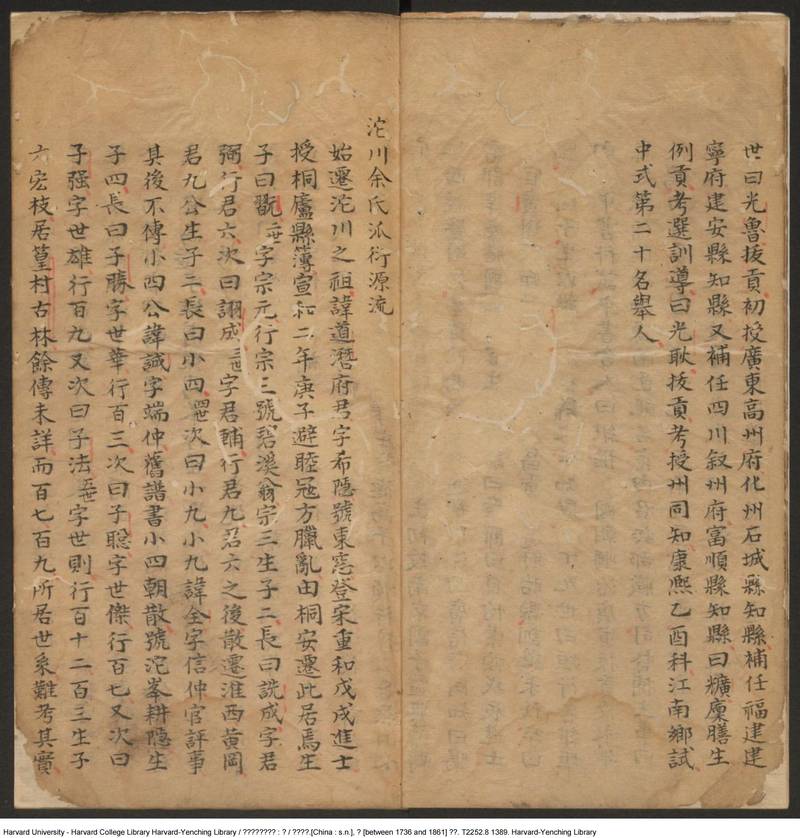 族谱预览