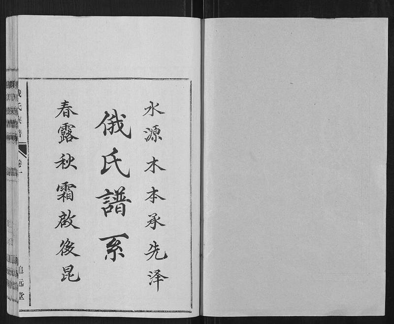 族谱预览