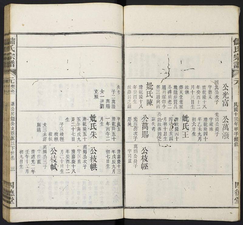 族谱预览