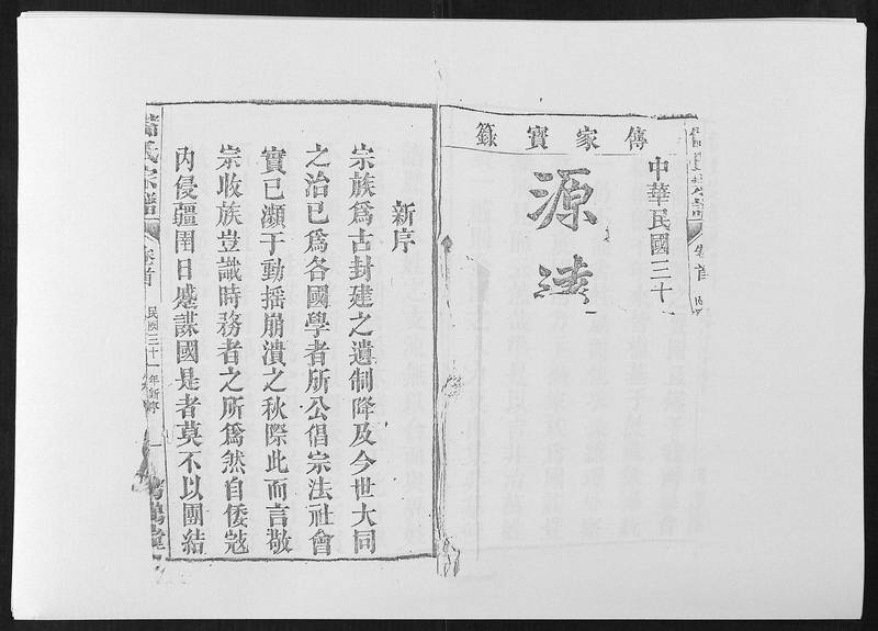 族谱预览