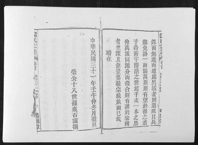 族谱预览