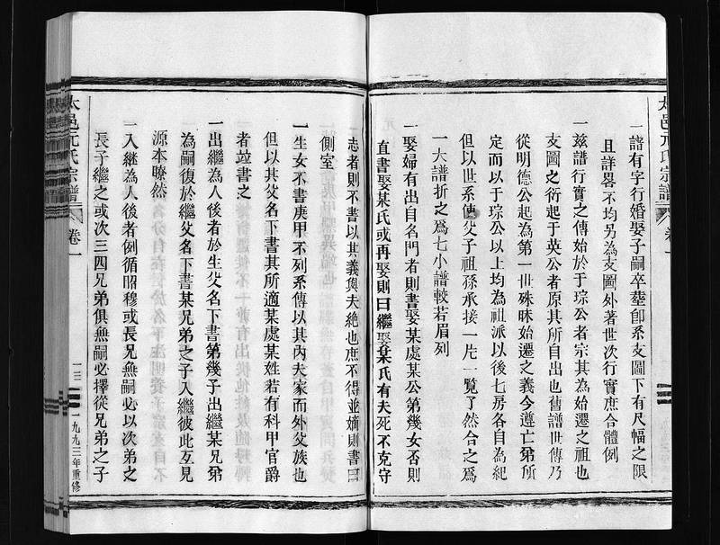 族谱预览