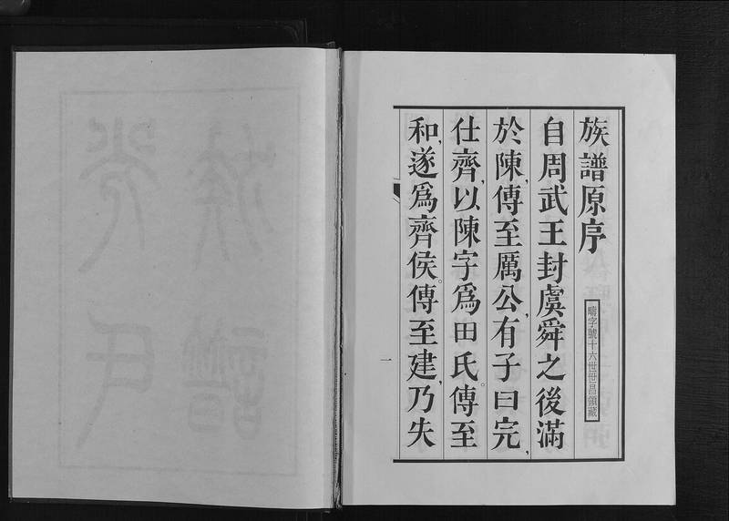 族谱预览