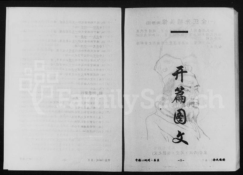 族谱预览
