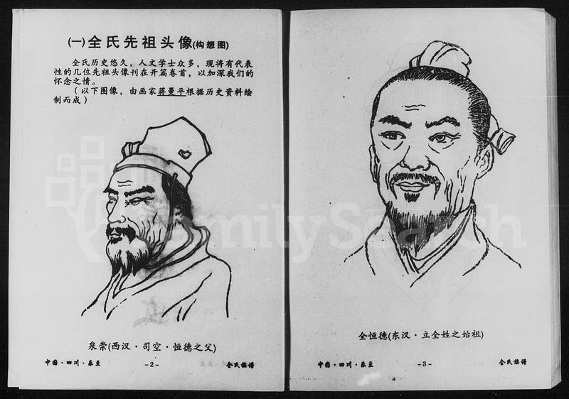 族谱预览
