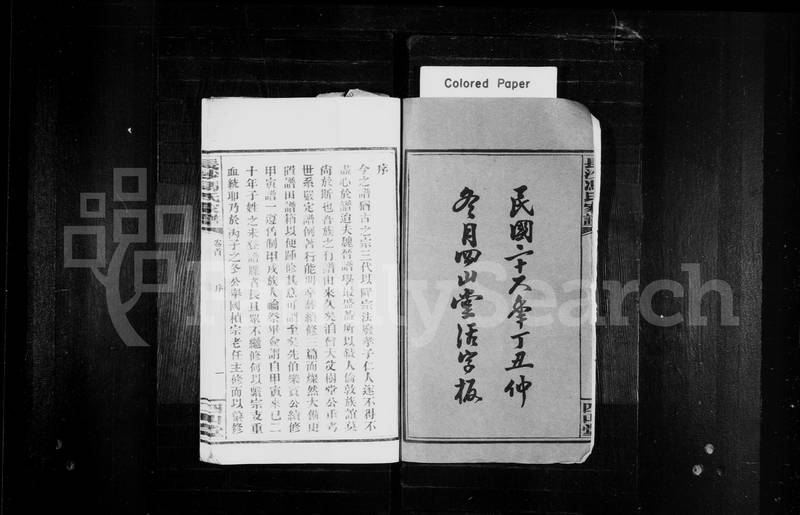 族谱预览