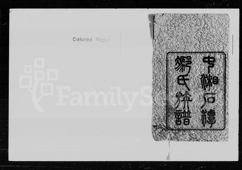 族谱预览