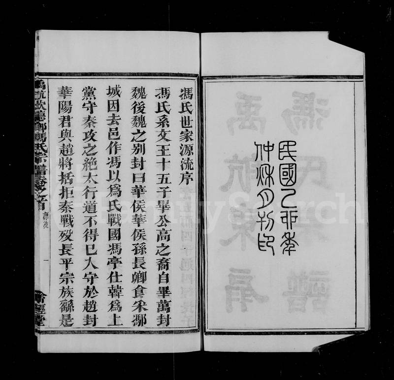 族谱预览