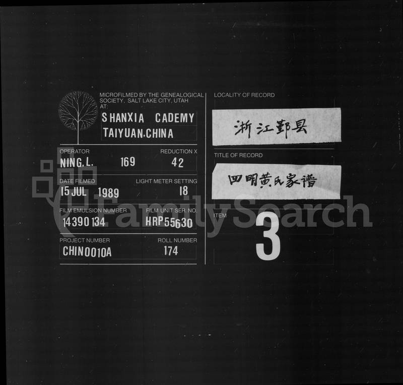 族谱预览