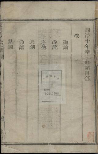 族谱预览
