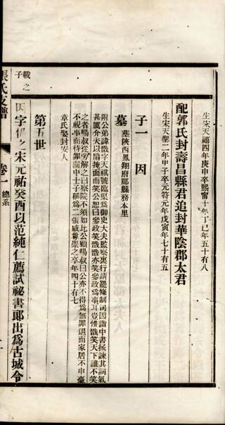 族谱预览