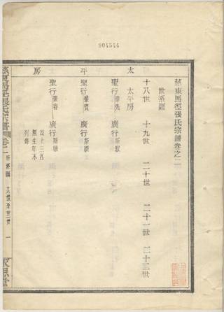 族谱预览