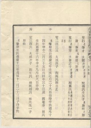 族谱预览