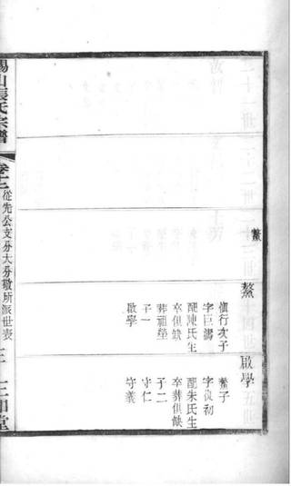 族谱预览