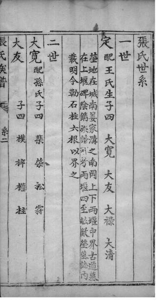 族谱预览