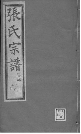 族谱预览
