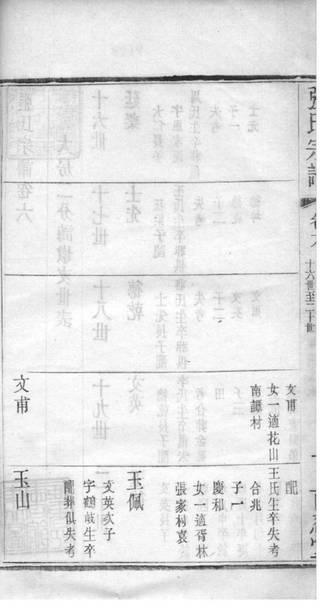 族谱预览
