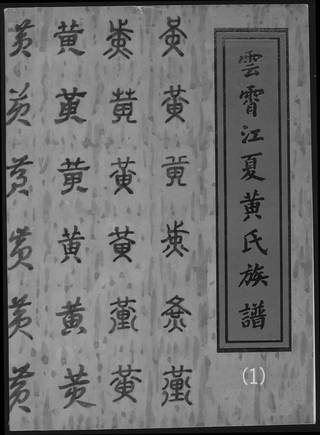 族谱预览