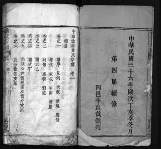 族谱预览